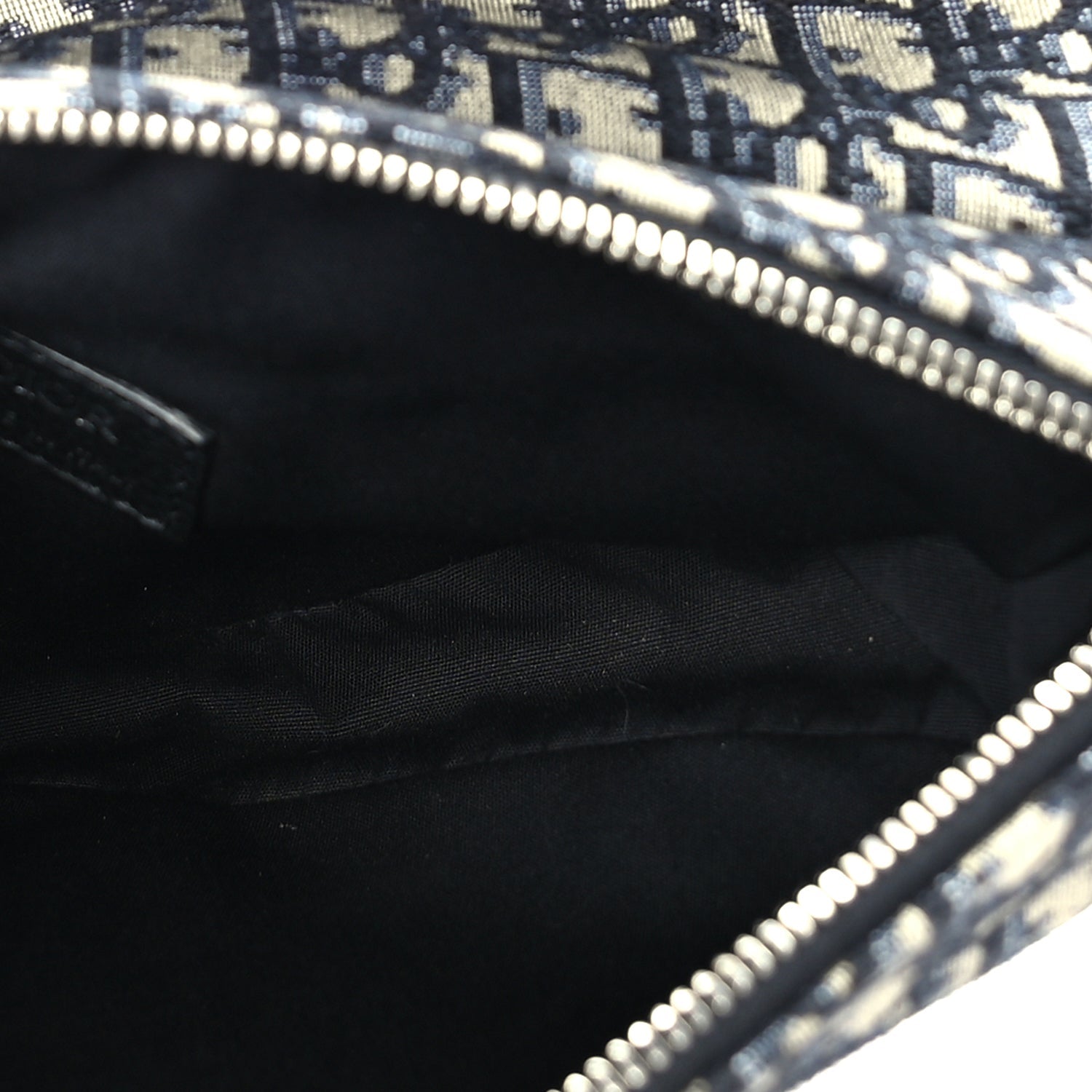 Christian Dior Oblique Mens Saddle Bag  Blue
