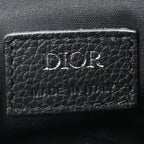 Christian Dior Oblique Mens Saddle Bag  Blue