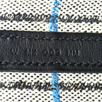 Hermes Swift Toile Borderie H Picotin Lock 18  Noir Ecru Fauve Bleu Zanzibar