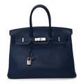 Hermes Togo Birkin 35  Bleu de Prusse