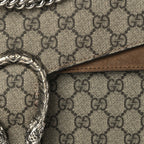 Gucci GG Supreme Monogram Small Dionysus Shoulder Bag  Taupe