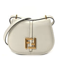 Fendi Vitello Brenta Cher Small Fendi C'mon White