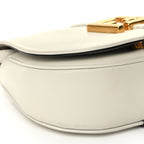 Fendi Vitello Brenta Cher Small Fendi C'mon White