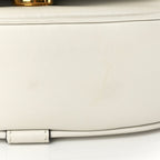 Fendi Vitello Brenta Cher Small Fendi C'mon White