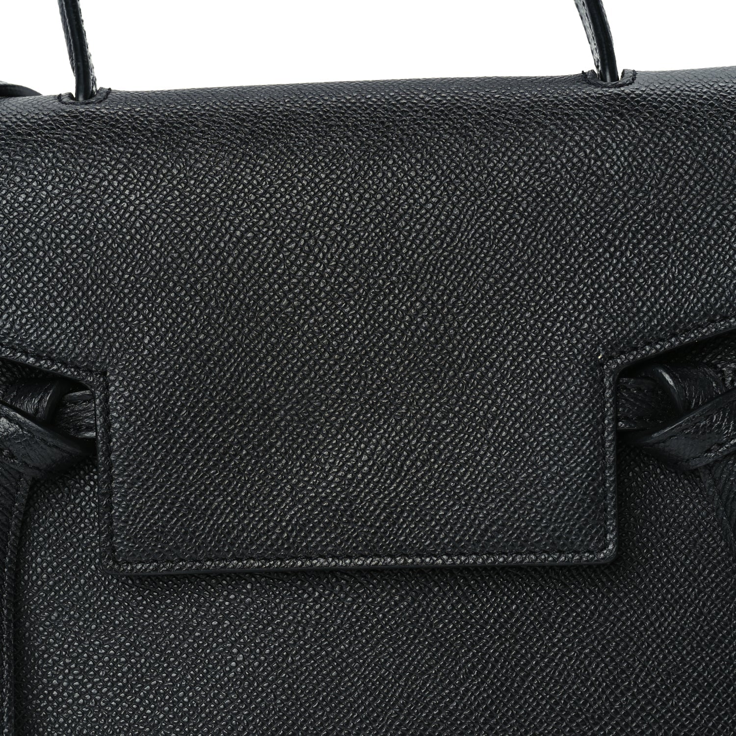 Celine Grained Calfskin Nano Belt Bag Black