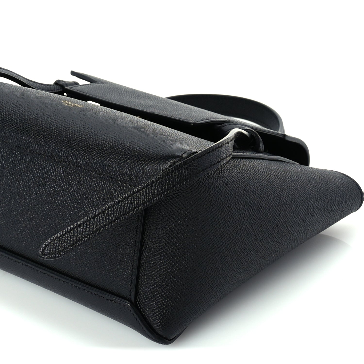 Celine Grained Calfskin Nano Belt Bag Black