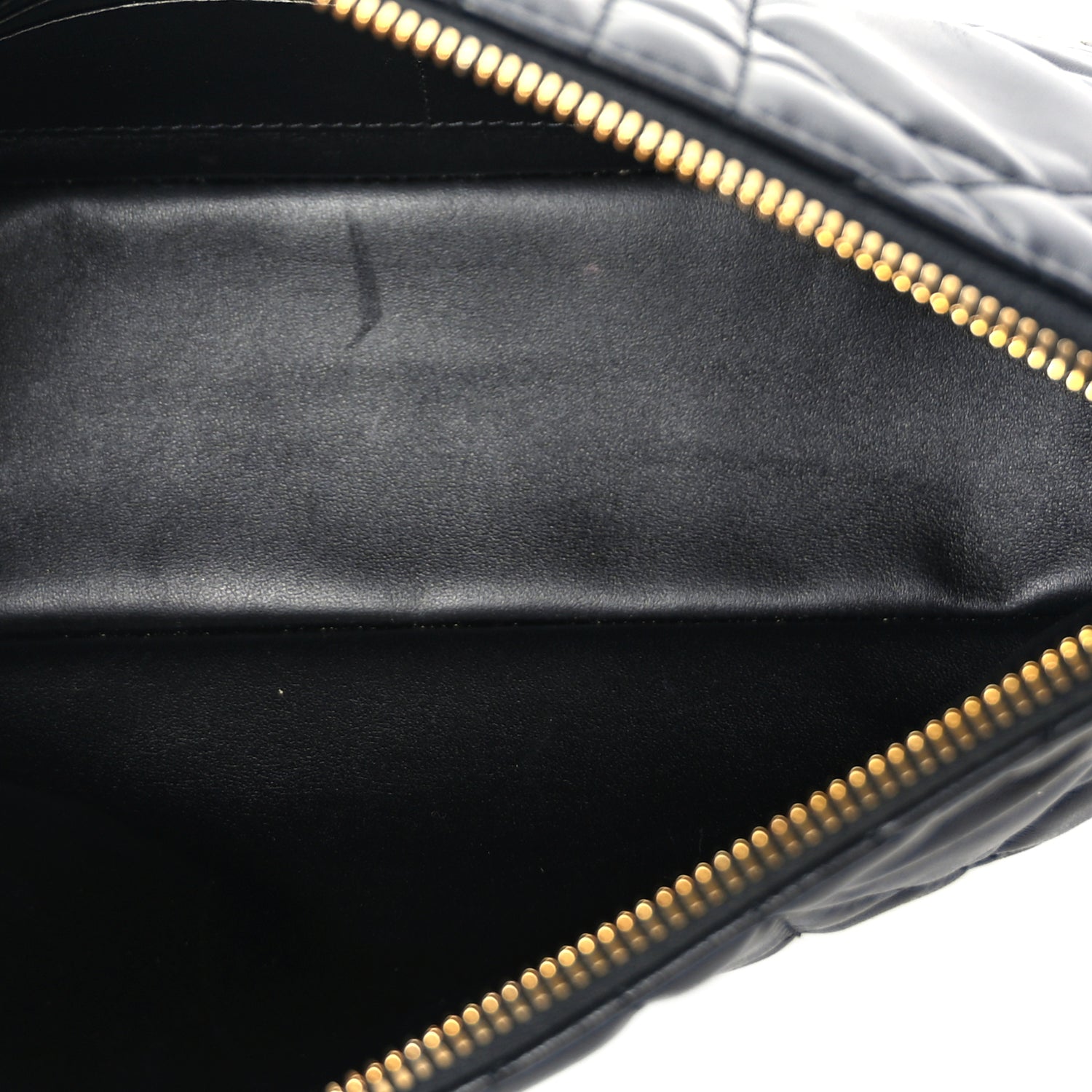 Christian Dior Lambskin Macrocannage DiorStar Hobo Bag Black