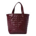 Bottega Veneta Nappa Intrecciato Small Flip Flap Tote Barolo