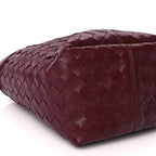 Bottega Veneta Nappa Intrecciato Small Flip Flap Tote Barolo