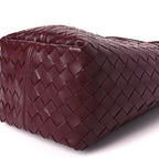 Bottega Veneta Nappa Intrecciato Small Flip Flap Tote Barolo