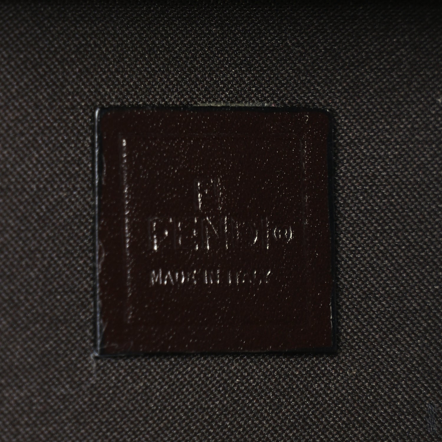 Fendi Fendi Zucca Trunk Tobacco