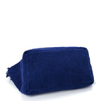 Chanel Chanel Terry Cotton CC Beach Tote Towel Set Blue