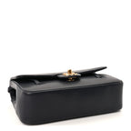 Chanel Shiny Caviar Preppy Coco Small Flap Bag Navy