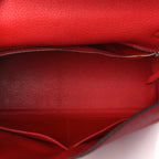 Hermes Togo Kelly Retourne 28 Rouge Casaque