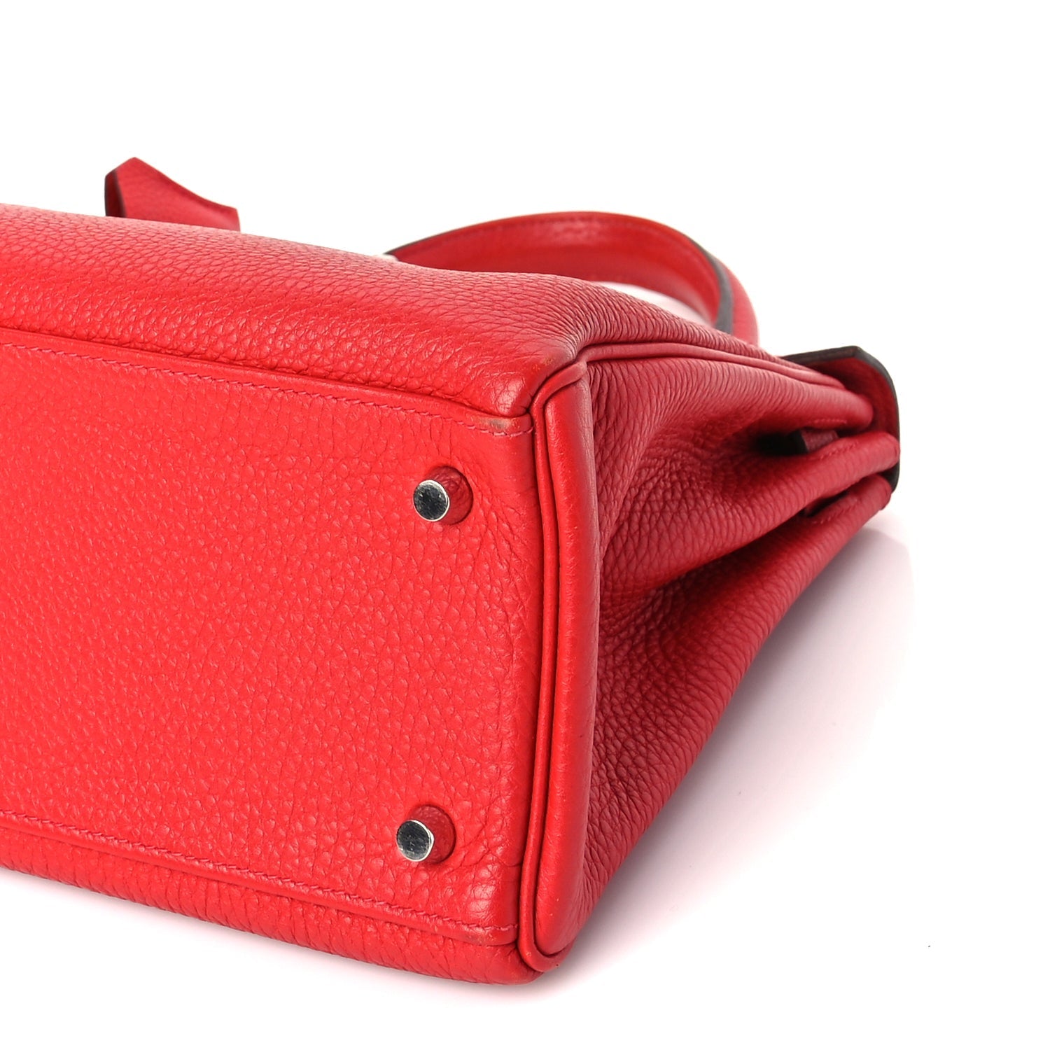 Hermes Togo Kelly Retourne 28 Rouge Casaque