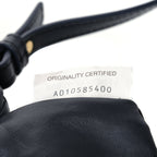 Bottega Veneta Calfskin Intrecciato Mini Hop Black