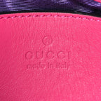 Gucci Nylon Calfskin Enamel GG Matelasse Chain Handbag  Lovely