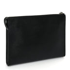 Prada Saffiano Pouch Wristlet Black