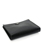 Prada Saffiano Pouch Wristlet Black