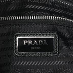 Prada Saffiano Pouch Wristlet Black