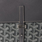 Goyard Goyardine Coursier Messenger Bag Gray