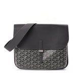 Goyard Goyardine Coursier Messenger Bag Gray