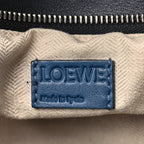 Loewe Calfskin Colorblock Medium Puzzle Bag Blue