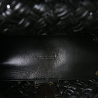 Bottega Veneta Calfskin Intreccio Desiree Shoulder Bag Dark Green