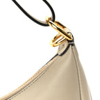 Fendi Vitello Grace Matte Small Fendigraphy Hobo Bag  Nuvola