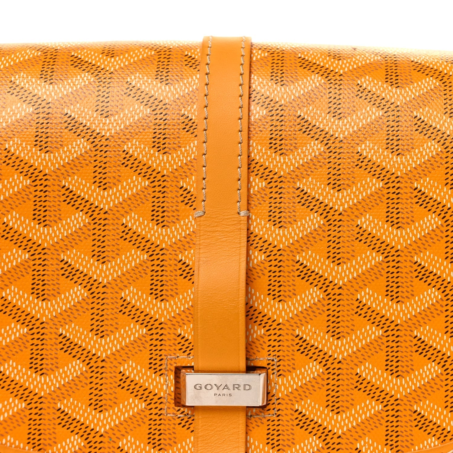 Goyard Goyardine Belvedere II PM Messenger Bag  Yellow