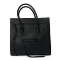 Celine Supple Calfskin Medium Phantom Luggage  Black
