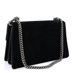 Gucci Suede Small Dionysus Shoulder Bag Black