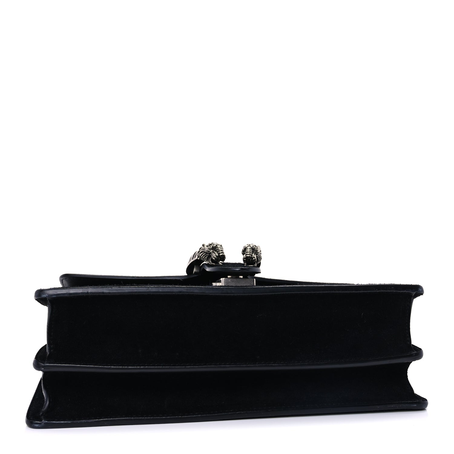 Gucci Suede Small Dionysus Shoulder Bag Black