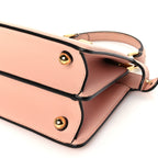 Fendi Shiny Nappa Petite Peekaboo I SEE U Satchel Baby Pink