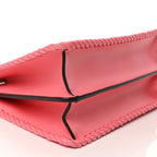 Fendi Vitello King Shiny Nappa Intreccio Small Peekaboo I SEE U Satchel Pink Dalia