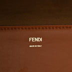 Fendi Vitello King Plexiglass Large Fendi Sunshine Shopper Tote  Cuoio