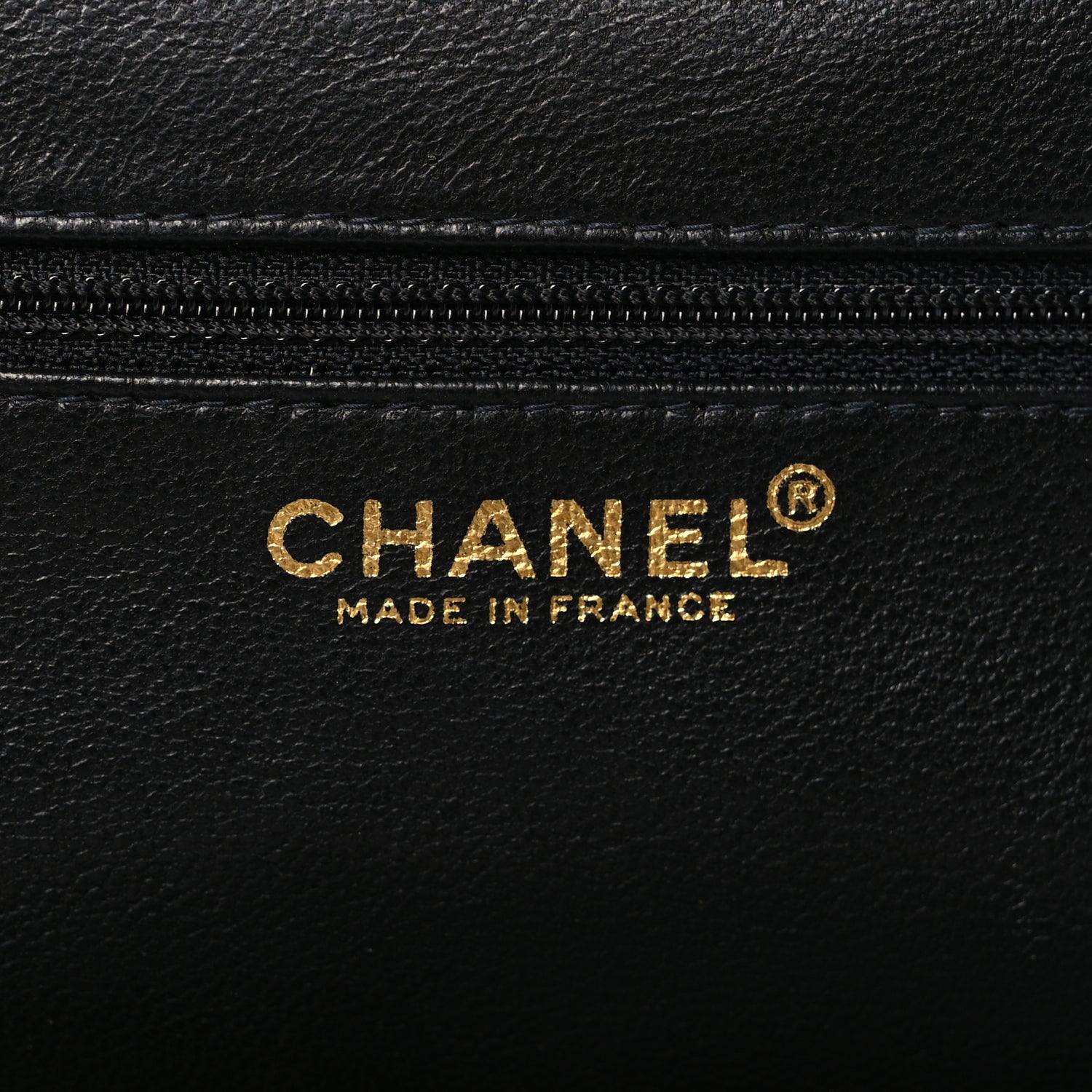 Chanel Tweed Lambskin Plexiglass CC Wristlet Black