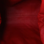 Bottega Veneta Nappa Maxi Intrecciato The Pouch Oversized Clutch Bright Red