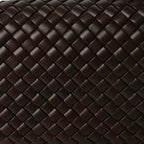 Bottega Veneta Nappa Intreccicio Padded Small Cobble Shoulder Bag Light Brown