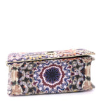 Christian Dior Calfskin Printed Small KaleiDiorscopic Diorama Flap Bag  Latte Multicolor
