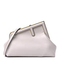 Fendi Shiny Nappa Small Fendi First  Ghiaia