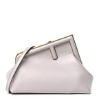 Fendi Shiny Nappa Small Fendi First  Ghiaia