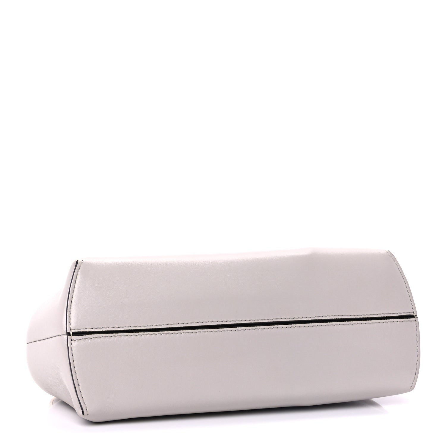 Fendi Shiny Nappa Small Fendi First  Ghiaia