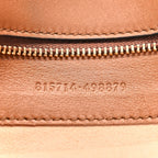 Gucci Canvas Medium Blondie Top Handle Bag Brown