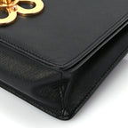Prada Saffiano Corolle Crossbody Bag Black