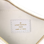 Louis Vuitton Calfskin Bubblegram Over The Moon White