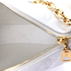Louis Vuitton Calfskin Bubblegram Over The Moon White