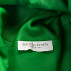Bottega Veneta Metallic Nappa Intrecciato The Mini Pouch Parakeet