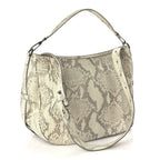 Christian Dior CHRISTIAN DIOR Snakeskin Saddle Soft Bag