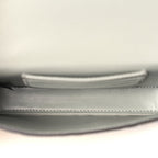 Fendi Vitello Liberty FF Diamonds Wallet On Chain Milk Sage